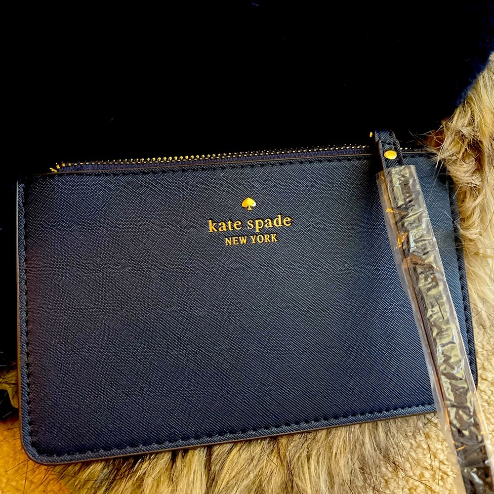 New Navy KATE SPADE wristlet